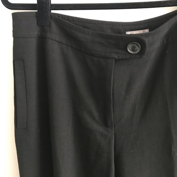 Investments Women’s Straight / Wide Leg Trouser Pant Black Linen-Feel 16 Reg - Picture 11 of 11